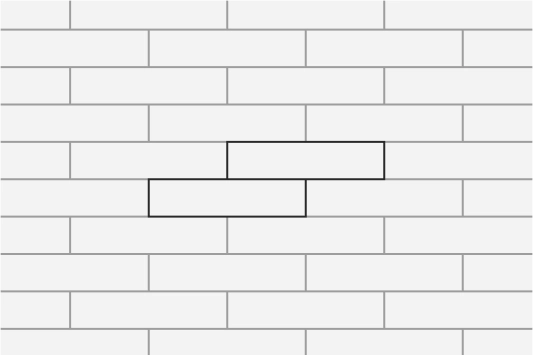 Master Brick tégla rakási minta